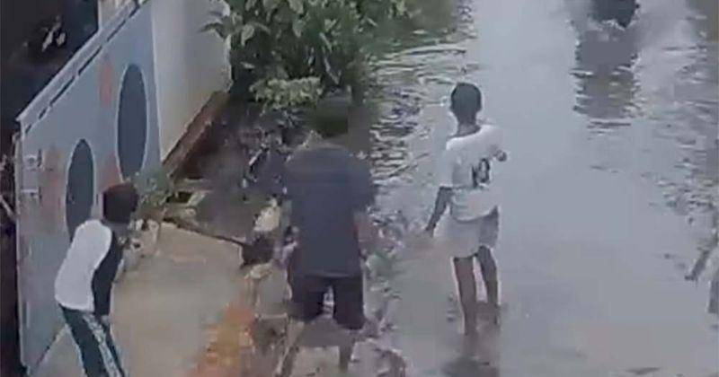 Anak 5 Tahun Dilempar Papanya ke Genangan Banjir di Bekasi